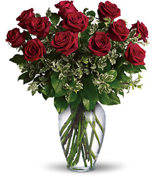 Always on My Mind - Dozen Roses from Martinsville Florist, flower shop in Martinsville, NJ